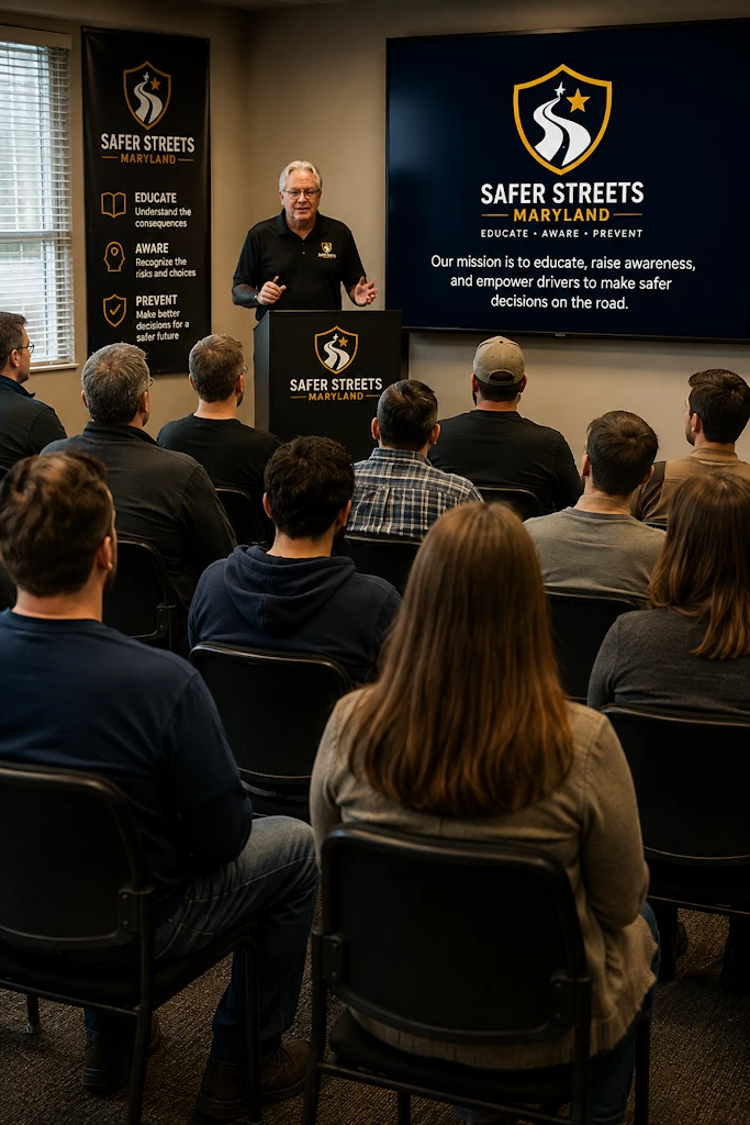 In-person Safer Streets Maryland program